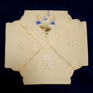 Vintage bread basket liners (3)